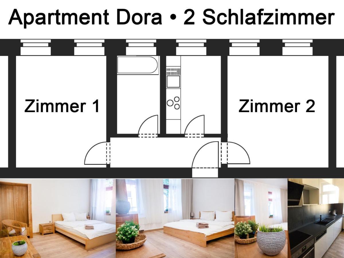 Apartment Dora Chemnitz Kültér fotó